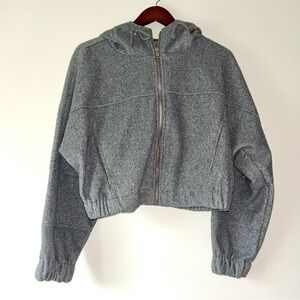 Vila‎ Gray Zip-Up Hoodie